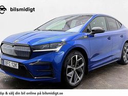 Blå Begagnad 2022 Skoda Enyaq iV RS SUV | 378 900 kr (Marknadspris)