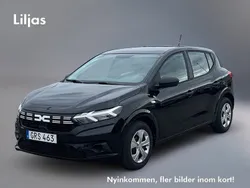 Svart Begagnad 2022 Dacia Sandero Essentiel Halvkombi | 135 000 kr (Marknadspris)