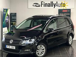 Svart Begagnad 2015 VW Sharan Minibuss | 159 900 kr (Marknadspris)