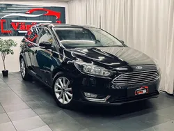 Svart Begagnad 2016 Ford Focus Titanium Kombi | 119 900 kr (Marknadspris)