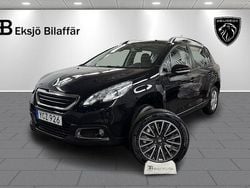 Svart Begagnad 2016 Peugeot 2008 SUV | 89 500 kr (Marknadspris)