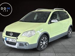 Ljusgrön Begagnad 2006 VW Polo Cross Halvkombi | 24 900 kr