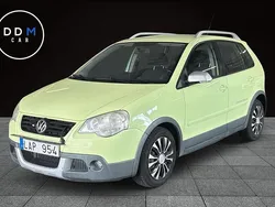 Ljusgrön Begagnad 2006 VW Polo Cross Halvkombi | 24 900 kr