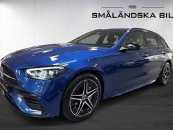 Blå Begagnad 2022 Mercedes C300e AMG line Kombi | 469 000 kr