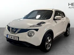 Vit (white) Begagnad 2018 Nissan Juke N-Connecta SUV | 149 900 kr (Marknadspris)