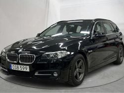 Svart Begagnad 2017 BMW 520 Kombi | 160 000 kr (Bra pris)