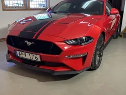 Röd Begagnad 2018 Ford Mustang GT Sportkupé | 479 000 kr (Marknadspris)