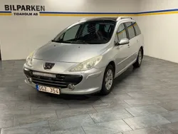 Ljusgrå Begagnad 2007 Peugeot 307 Kombi | 21 500 kr (Marknadspris)