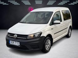 Vit Begagnad 2017 VW Caddy Minibuss | 124 900 kr (Lite dyr)
