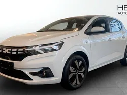 Vit (white) Ny 2025 Dacia Sandero Expression Halvkombi | 219 900 kr (Bra pris)