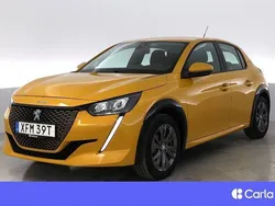 Gul Begagnad 2021 Peugeot e-208 Active Halvkombi | 158 900 kr (Bra pris)