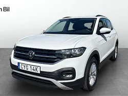 Vit Begagnad 2021 VW T-Cross Life SUV | 184 000 kr (Marknadspris)