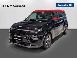 Svart Begagnad 2020 Kia Soul EV Advance SUV | 239 900 kr (Marknadspris)