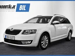 Vit Begagnad 2016 Skoda Octavia Ambition Kombi | 134 900 kr (Marknadspris)