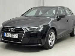 Svart Begagnad 2019 Audi A3 Proline | 155 000 kr