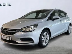 Grå Begagnad 2018 Opel Astra Enjoy Halvkombi | 149 900 kr (Marknadspris)