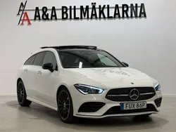 Vit Begagnad 2019 Mercedes CLA200 Shooting Brake AMG Kombi | 264 800 kr (Marknadspris)