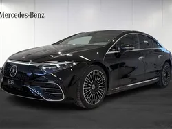 Svart (black) Ny 2025 Mercedes EQS450+ Sedan | 1 293 900 kr (Marknadspris)