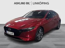 Röd Begagnad 2019 Mazda 3 Halvkombi | 267 000 kr (Lite dyr)