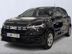 Svart Begagnad 2022 Dacia Sandero Essentiel Halvkombi | 134 900 kr (Marknadspris)