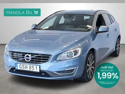 Blå Begagnad 2015 Volvo V60 Kombi | 159 900 kr (Lite dyr)
