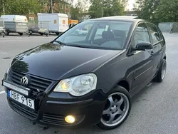 Svart Begagnad 2008 VW Polo Comfortline Halvkombi | 32 900 kr