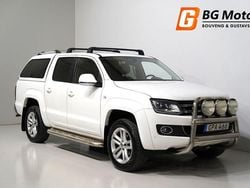 Vit Begagnad 2015 VW Amarok Highline Pickup | 184 900 kr (Marknadspris)