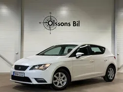 Vit Begagnad 2015 Seat Leon Style Halvkombi | 69 900 kr (Lite dyr)