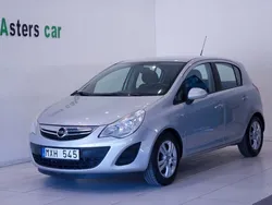 Grå Begagnad 2012 Opel Corsa Enjoy Halvkombi | 63 000 kr (Marknadspris)