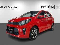 Röd (shiny red) Begagnad 2022 Kia Picanto Advance Halvkombi | 119 800 kr (Marknadspris)