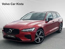 Röd Begagnad 2022 Volvo V60 R-Design Kombi | 429 900 kr (Marknadspris)