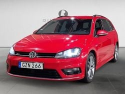 Röd Begagnad 2016 VW Golf VII R-line Kombi | 124 900 kr (Bra pris)