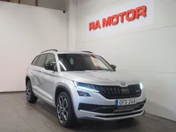 Silver Begagnad 2019 Skoda Kodiaq RS SUV | 309 900 kr (Marknadspris)