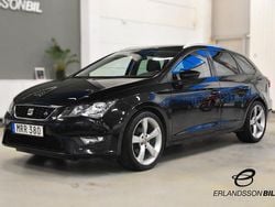 Svart Begagnad 2014 Seat Leon ST FR Kombi | 109 900 kr (Marknadspris)