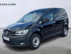 Svart Begagnad 2020 VW Caddy Minibuss | 139 900 kr (Marknadspris)