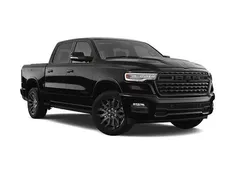 Svart Ny 2025 Dodge Ram Limited Pickup | 1 332 500 kr