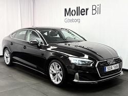 Brilliantsvart Begagnad 2020 Audi A5 Sportback Advanced Plus Halvkombi | 298 900 kr (Bra pris)