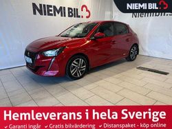 Röd Begagnad 2021 Peugeot 208 Allure Halvkombi | 159 900 kr (Marknadspris)