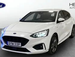 Vit Begagnad 2021 Ford Focus ST-Line Halvkombi | 174 900 kr (Bra pris)