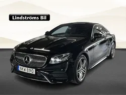 Svart Begagnad 2017 Mercedes E220 AMG line Sportkupé | 349 000 kr (Dyr)