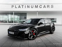 Svart (mythossvart metallic) Begagnad 2022 Audi RS6 Premium Kombi | 1 299 000 kr