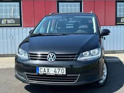 Svart Begagnad 2010 VW Sharan Minibuss | 67 900 kr