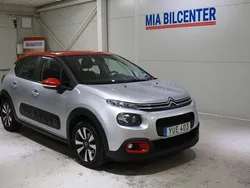 Silver Begagnad 2017 Citroën C3 PureTech Halvkombi | 118 000 kr (Lite dyr)