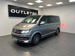 Ljusbrun (brun) Begagnad 2016 VW Multivan Highline Minibuss | 319 000 kr (Marknadspris)