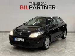 Svart Begagnad 2012 Renault Mégane GrandTour Kombi | 49 900 kr (Marknadspris)