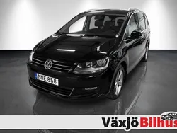 Svart Begagnad 2014 VW Sharan Minibuss | 127 900 kr (Marknadspris)