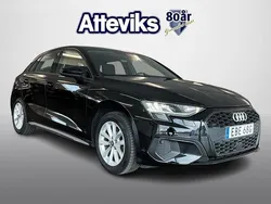 Svart Begagnad 2022 Audi A3 Sportback Proline Halvkombi | 228 700 kr (Marknadspris)