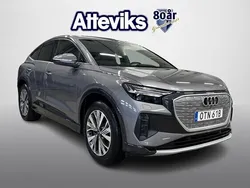 Tyfongrå metallic Begagnad 2024 Audi Q4 Sportback e-tron Advanced SUV | 549 000 kr (Superpris)