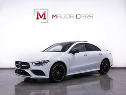 Vit Begagnad 2022 Mercedes CLA250e AMG Sedan | 399 900 kr (Dyr)