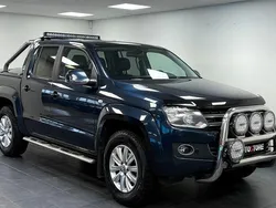Mörkblå (blå) Begagnad 2014 VW Amarok Highline Pickup | 179 900 kr (Marknadspris)